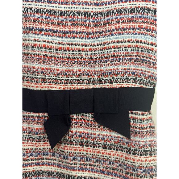 Janie and Jack Girls' Multicolor The Ava Ruffle Hem Tweed Dress Size 12 - Picture 2 of 4